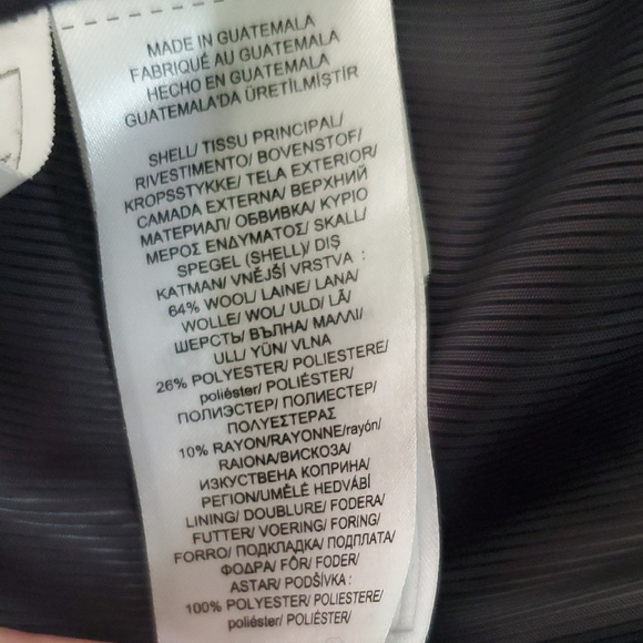 Raplh Lauren Wool Blend Elegant Gray Long Coat Womens Size 0 - Picture 15 of 15